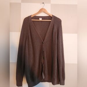 Knit Button-Front Women's Cardigan